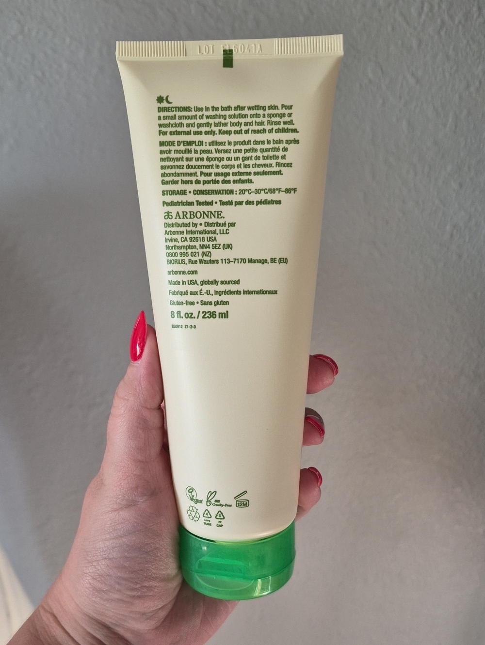 Arbonne ABC Baby Care Hair & Body Wash - NIB - Picture 4 of 4
